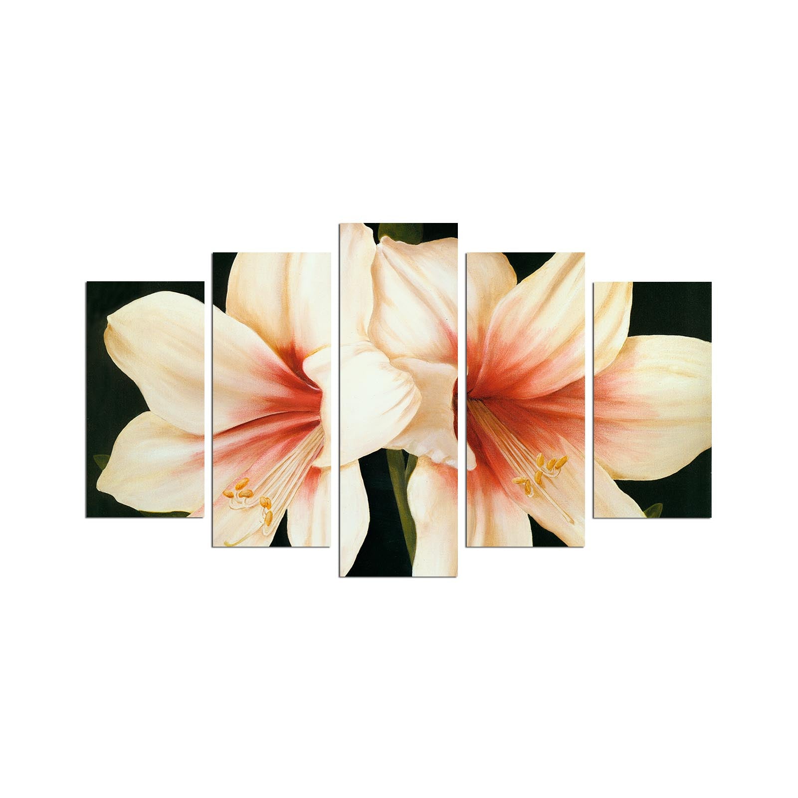 Quadro Decorativo em MDF (5 Peças) Multicolorido, 110x60 cm, esp. 3 mm – 5PMX-041