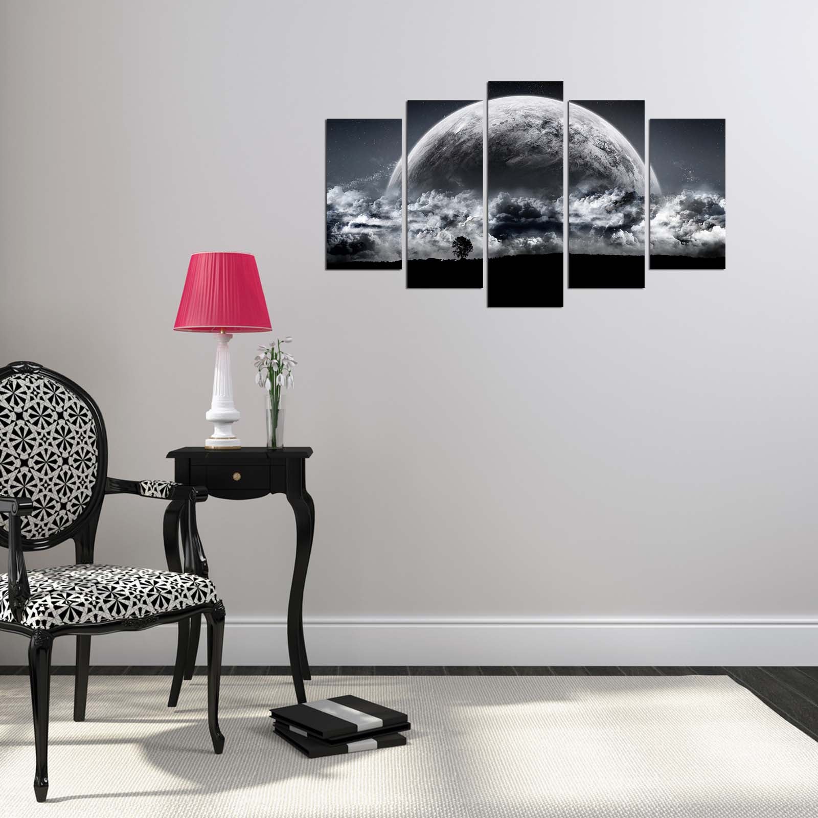 Quadro Decorativo em MDF Multicolor (5 Peças) 110x60 cm – 5PMX-059