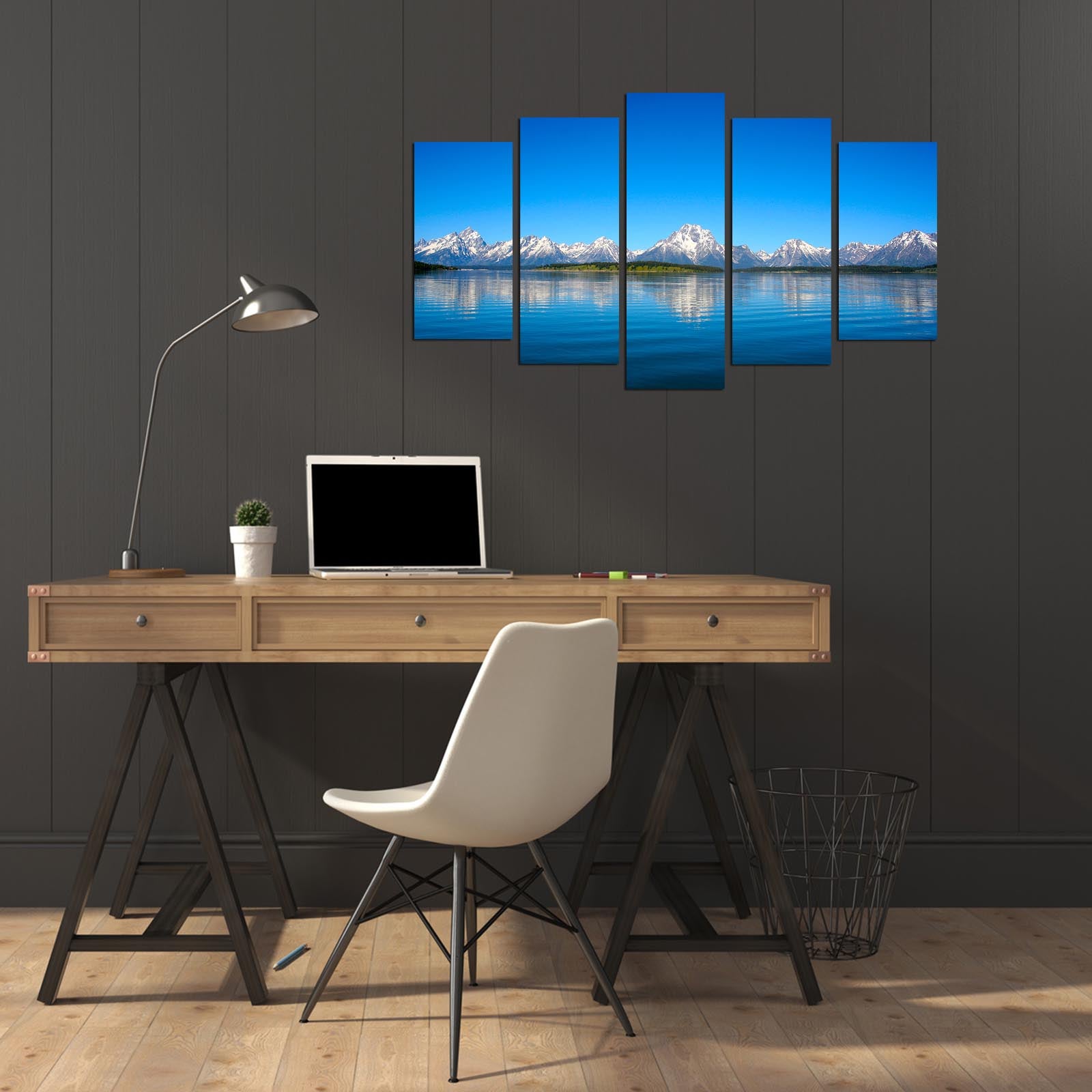 Quadro Decorativo Multicolor em MDF 3 mm (Conjunto de 5 Peças) 110 x 60 cm – 5PMX-062