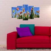 Quadro Decorativo em MDF Multicolor (5 Peças) 110x60 cm, espessura 3 mm – 5PMX-065