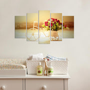 Quadro Decorativo Multicolor em MDF (5 Peças) 110 x 60 cm – 100% MDF 3 mm – 5PMX-069