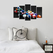 Quadro Decorativo em MDF Multicolor (5 Peças) 110x60 cm, Espessura 3 mm – 5PMX-076