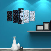 Quadro Decorativo em MDF Multicolor (Conjunto de 5 Peças) – 110 x 60 cm, 3 mm