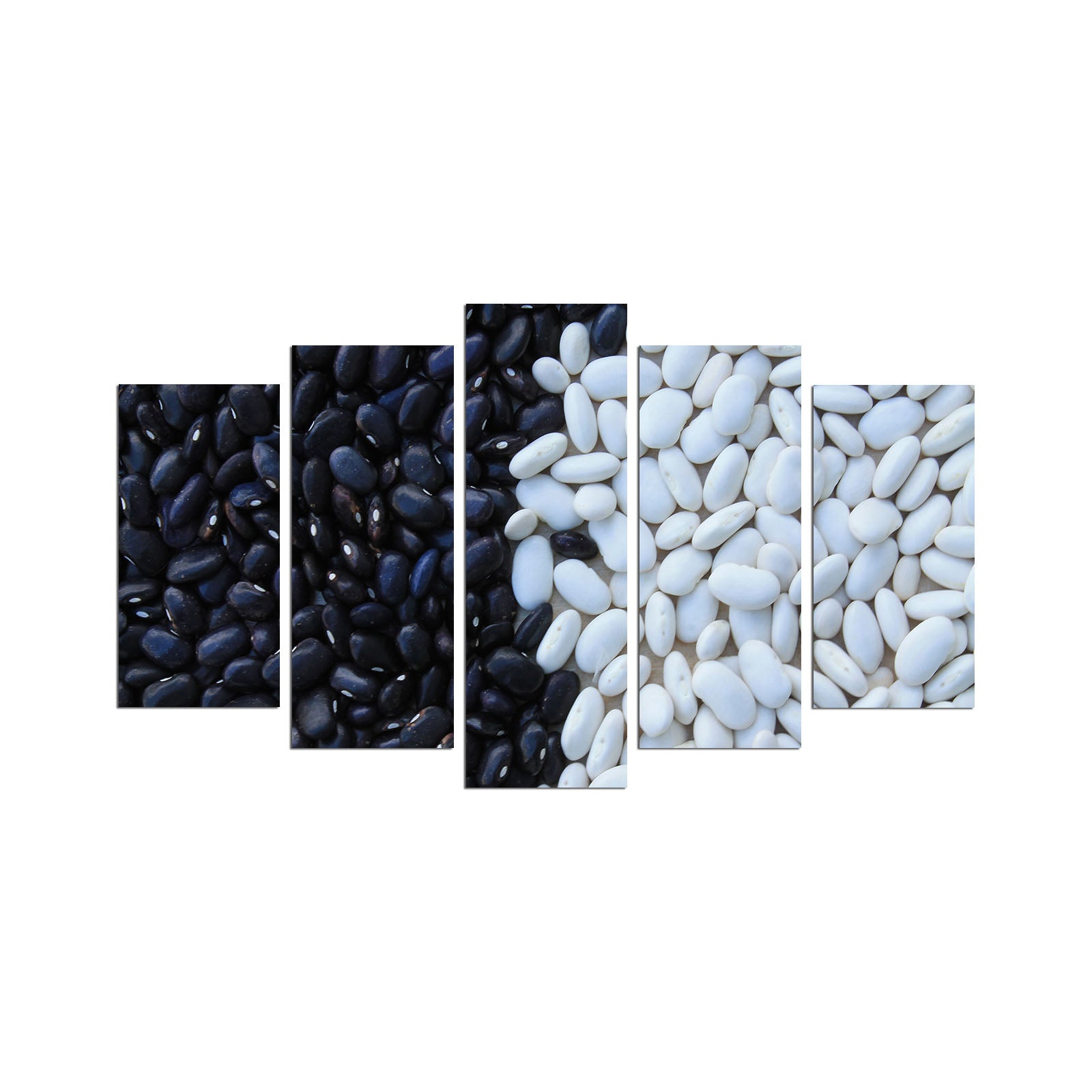 Quadro Decorativo em MDF Multicolor (Conjunto de 5 Peças) – 110 x 60 cm, 3 mm