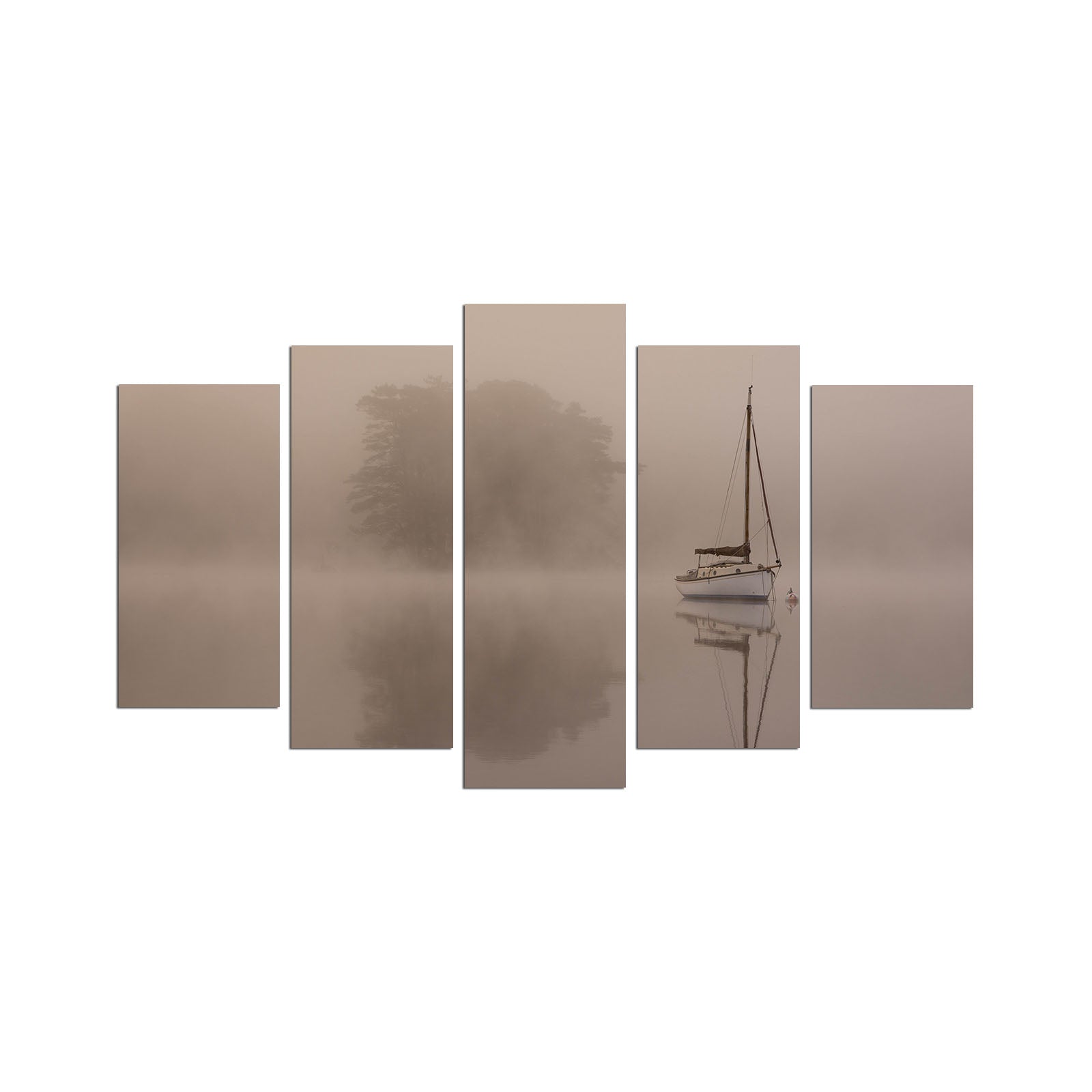 Quadro Decorativo em MDF Multicolor (5 Peças) 110x60 cm – 5PMX-085