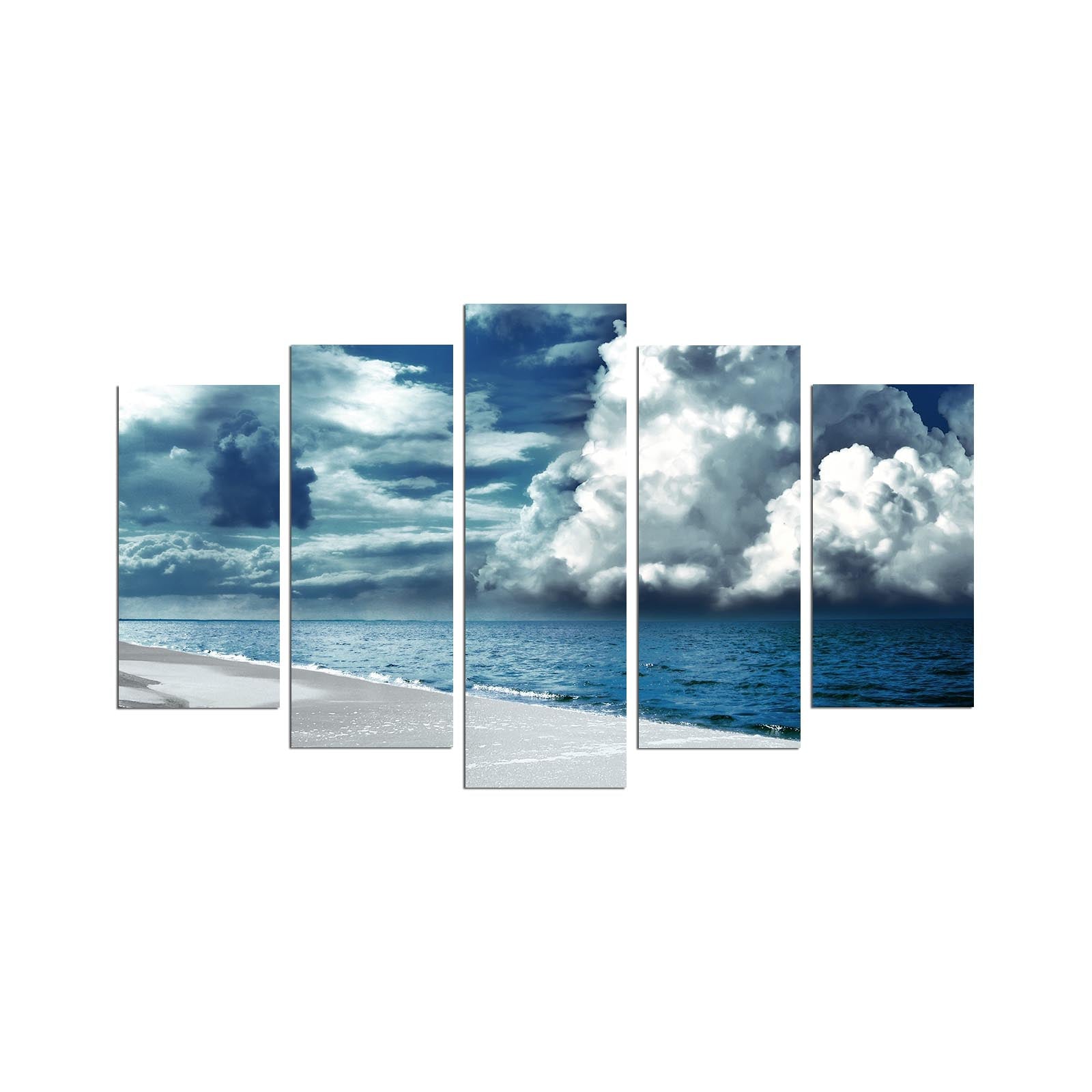 Quadro Decorativo em MDF Multicolorido (5 Peças) 110 x 60 cm – 3 mm – 5PMX-088