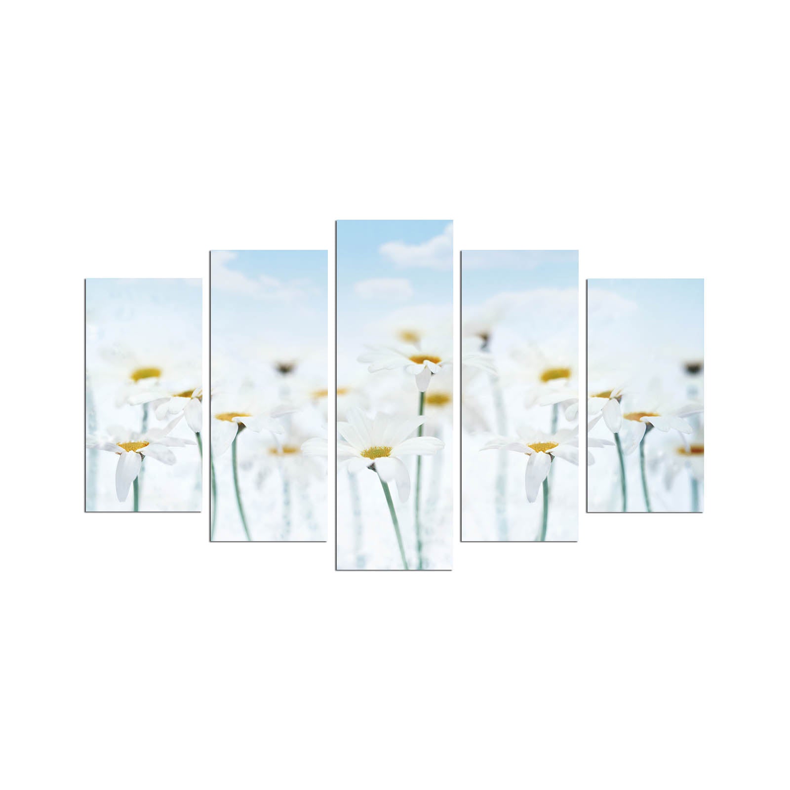 Quadro Decorativo em MDF (3 mm) Multicolorido – 5 Peças, 110x60 cm | 5PMX-089