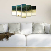 Conjunto de Quadros Decorativos em MDF (5 Peças) Multicolor 110x60 cm – 5PMX-093