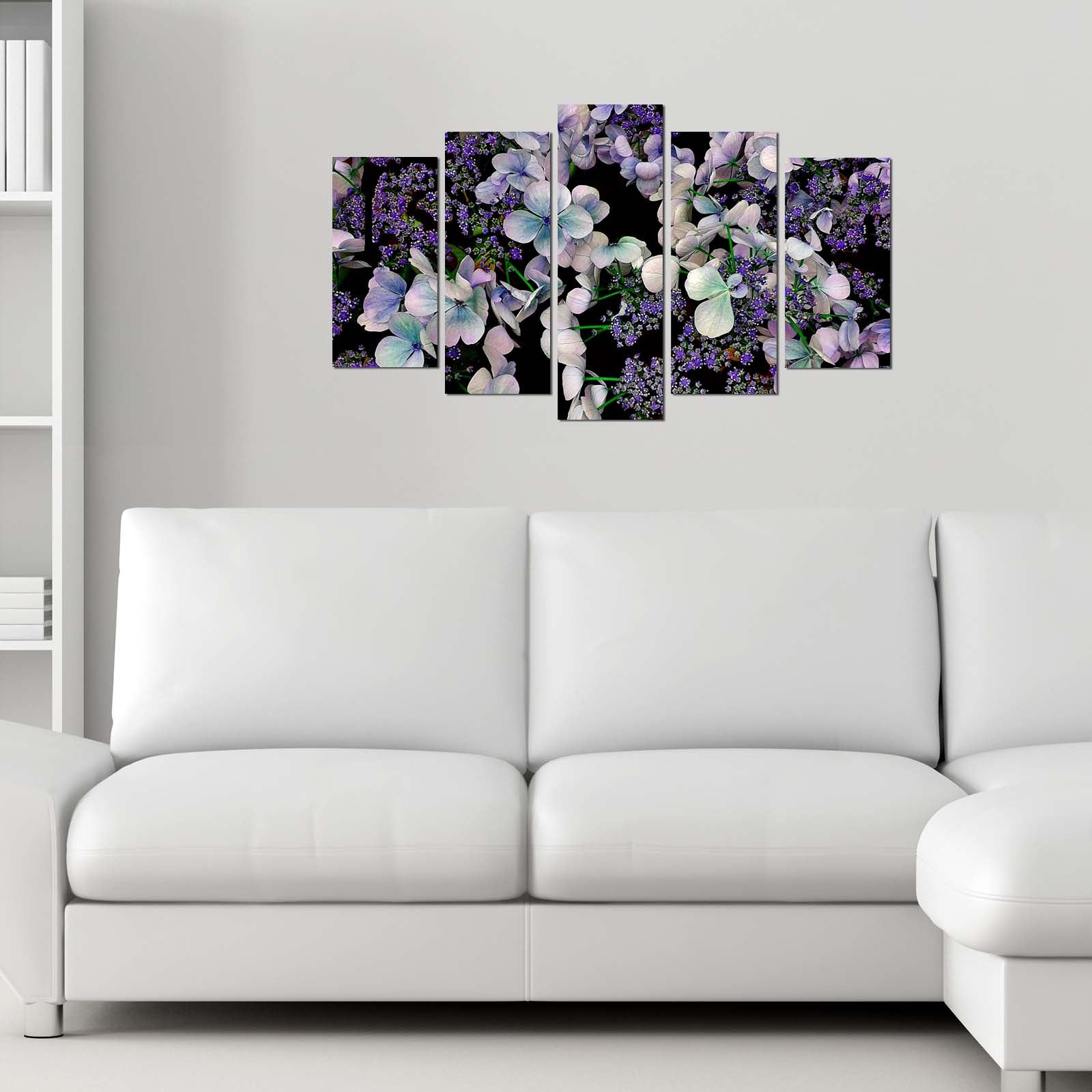 Quadro Decorativo em MDF (5 Peças) Multicolor 110x60 cm | 5PMX-094