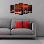 Quadro Decorativo Multicolor em MDF (Conjunto de 5 Peças) 110x60 cm – 5PMX-111