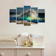 Conjunto de Quadros Decorativos em MDF Multicolor (5 Peças) 110x60 cm – 5PMX-113