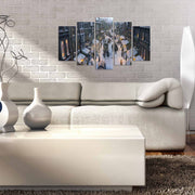 Quadro Decorativo em MDF (5 Peças) 5PMX-120, Multicolor, 110x60 cm, Espessura 3 mm