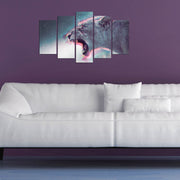 Quadro Decorativo em MDF Multicolor – 5 Peças, 110x60 cm (Espessura 3 mm)