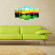 Quadro Decorativo em MDF Multicolor (5 Peças, 3 mm) 110x60 cm – 5PMX-130