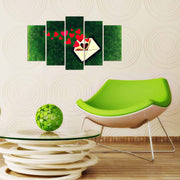 Quadro Decorativo Multicolor em MDF (5 Peças) 110x60 cm, 3 mm | 5PMX-138