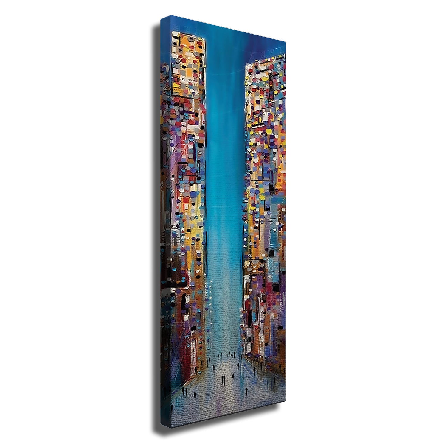 Impressionante pintura decorativa em tela, 30 x 80 cm, 50% algodão/50% poliéster, impressão digital em tela, emoldurada com moldura de madeira de 2 x 3 cm, arte elegante para decoração de casa