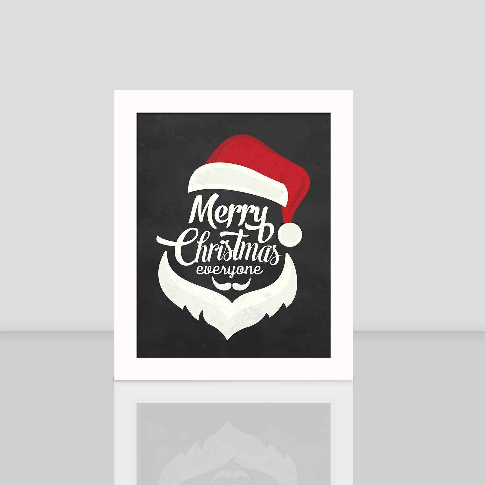 Quadro Decorativo em MDF com Moldura em PVC, Multicolor, 23,5 x 28,5 cm