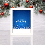 Quadro Decorativo em MDF com Moldura em PVC, Multicolor, 23,5 x 28,5 cm – BCTNOEL-002