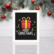 Quadro Decorativo em MDF com Moldura em PVC, Multicolor, 23,5 x 28,5 cm (BCTNOEL-009)