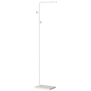 Cabide de Pé Elegante Branco 35x25x170cm