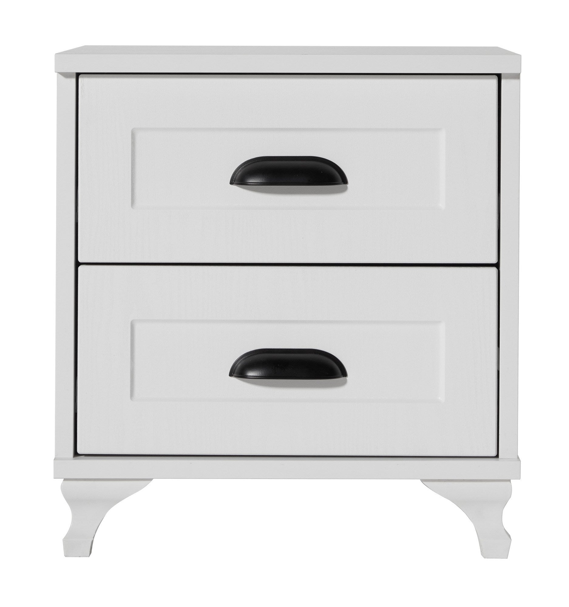 Mesa de cabeceira-Tuvalle-Branco
Nogueira