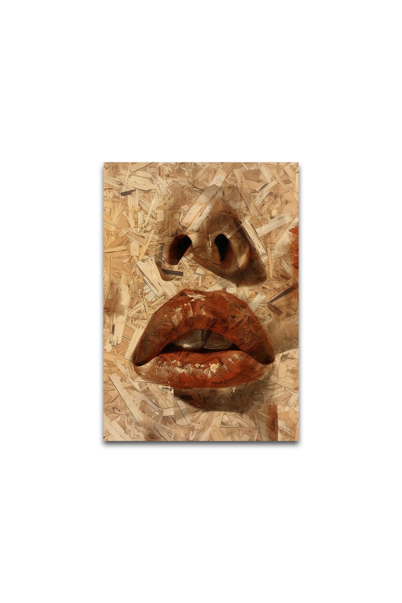 Quadro Decorativo em MDF com Moldura Huhu315, Multicolorido, 70 x 100 cm, Impressão UV 100%, 11 mm (Ref. 233DWC1106)