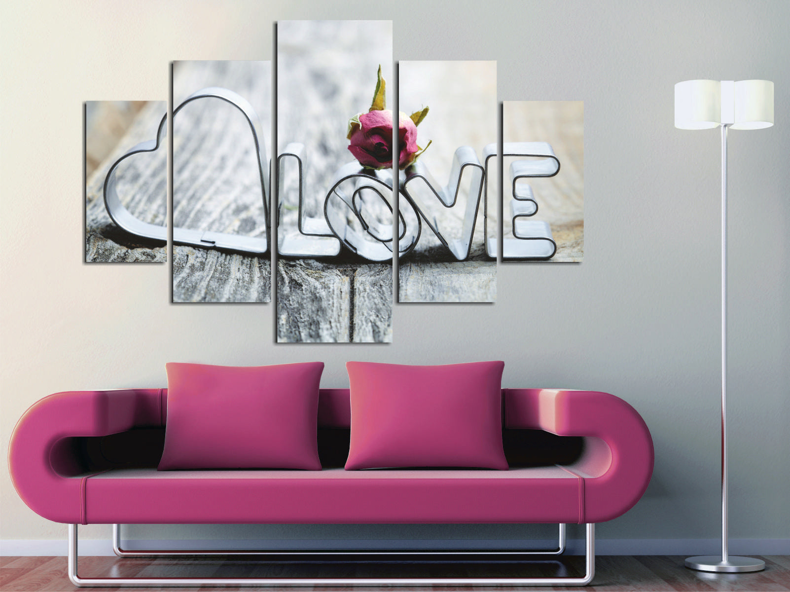 Pinturas Decorativas Elegantes em MDF (5 Peças), 100% MDF, Vários Tamanhos | Perfeitas para Decoração de Casa, Sala de Estar e Escritório | Arte Elegante e Única