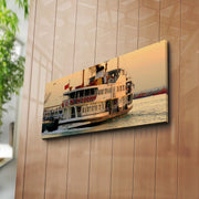 Tela Decorativa Multicolor 30x70cm - Moldura Madeira Premium