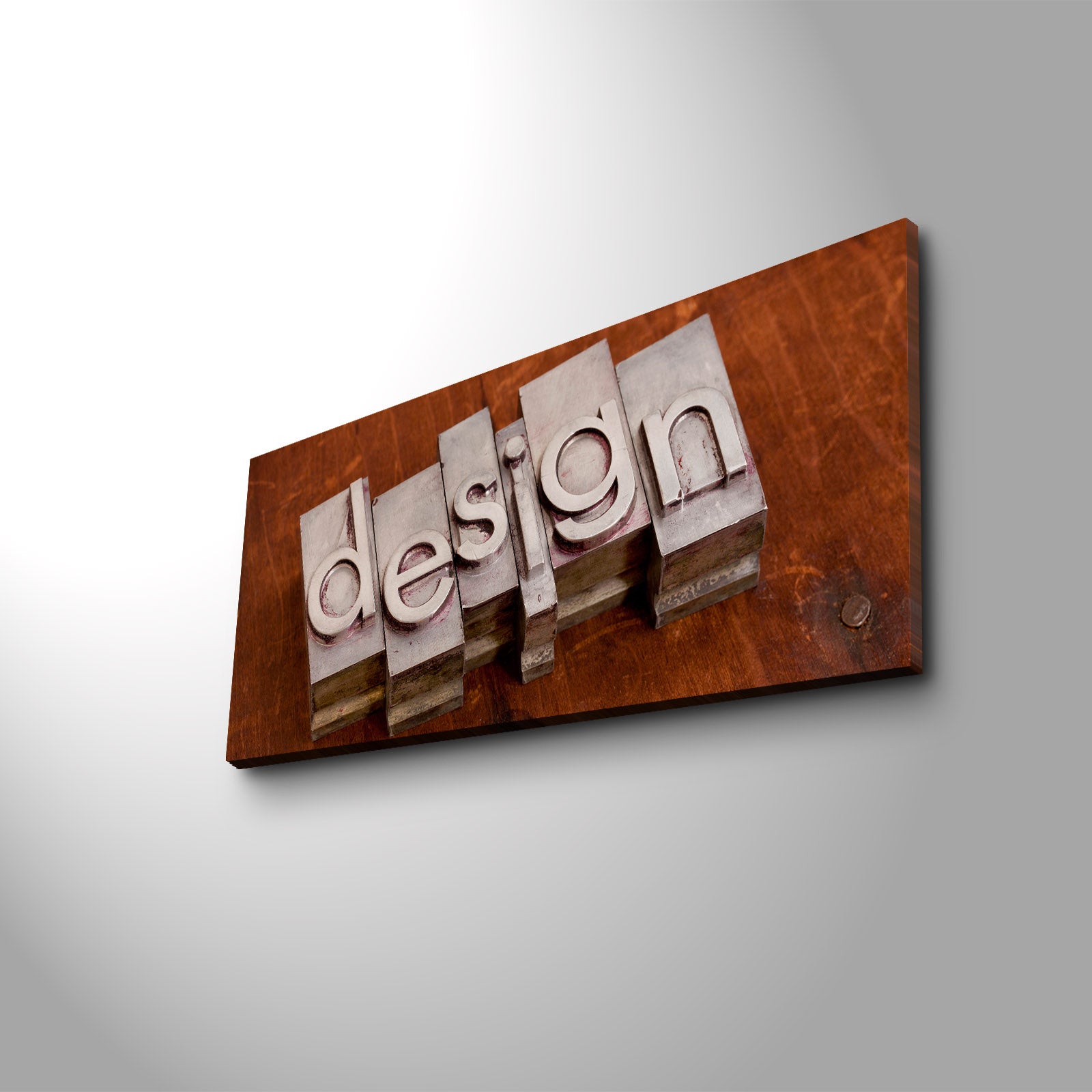 Quadro Decorativo Multicolor em Tela Suede 30x70cm - Premium