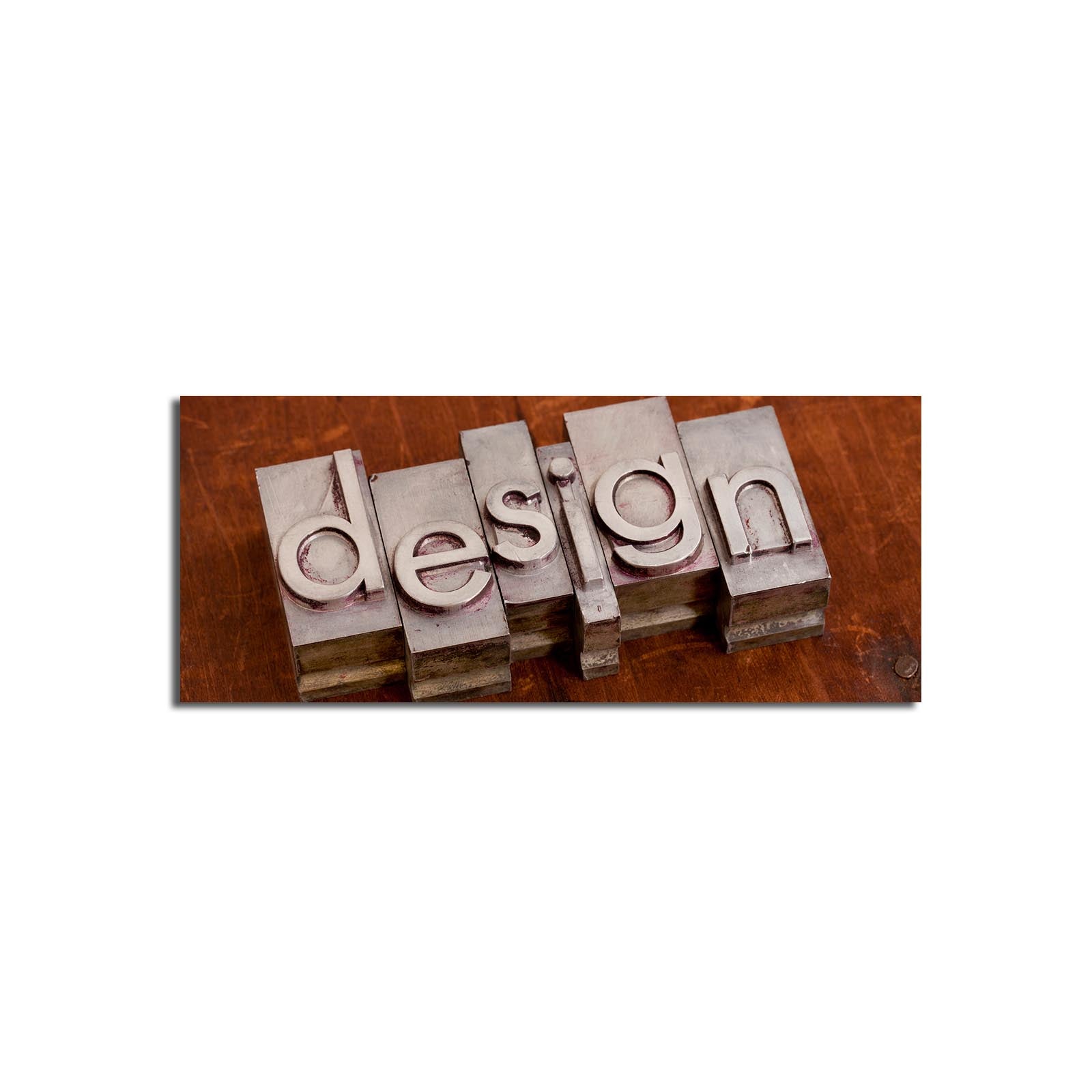 Quadro Decorativo Multicolor em Tela Suede 30x70cm - Premium