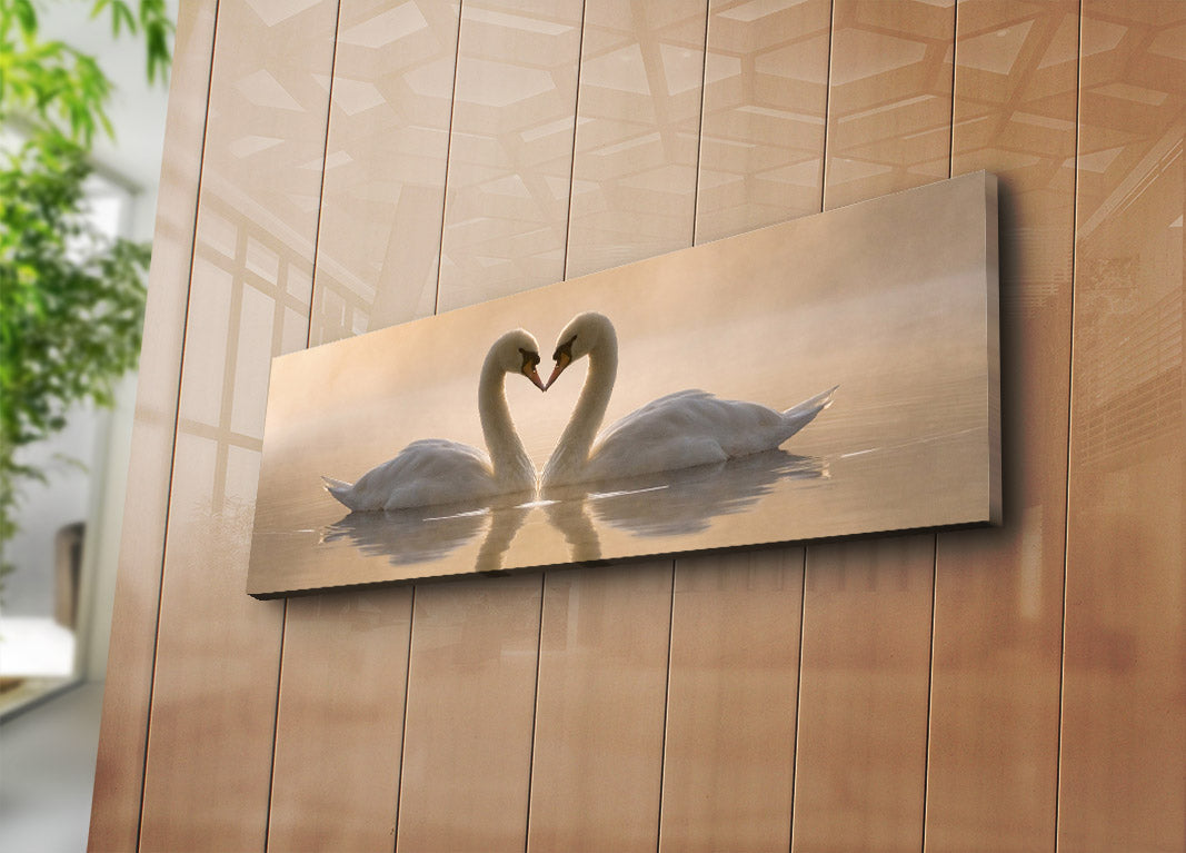 Tela Decorativa Multicolor 30x90cm - Canvas Premium com Moldura