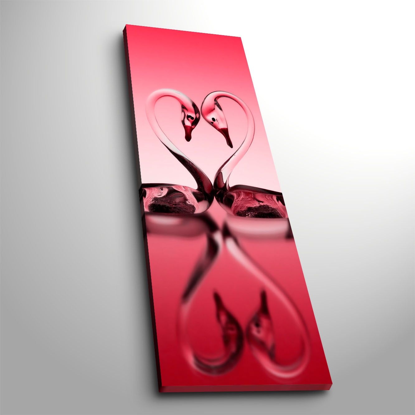 Tela Decorativa Multicolor 30x90cm | Moldura Madeira Premium