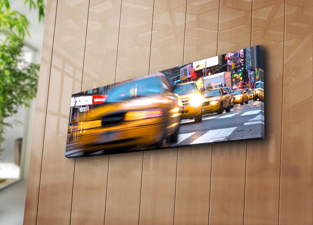 Tela Decorativa Multicolor Premium Canvas 30x90cm - Arte Moderna