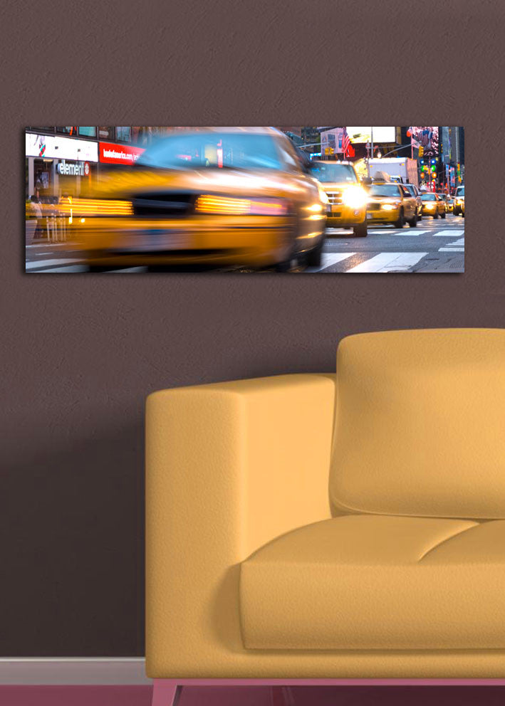 Tela Decorativa Multicolor Premium Canvas 30x90cm - Arte Moderna