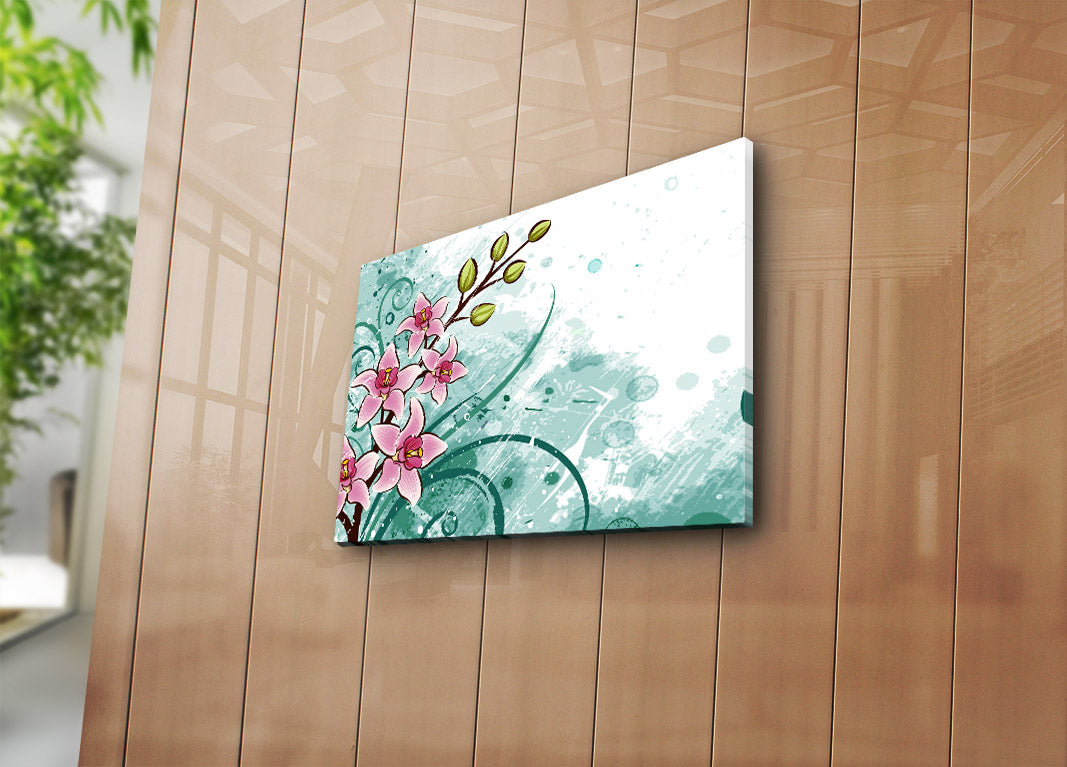 Tela Decorativa Multicolor - Arte Premium em Canvas Suede 28x38cm