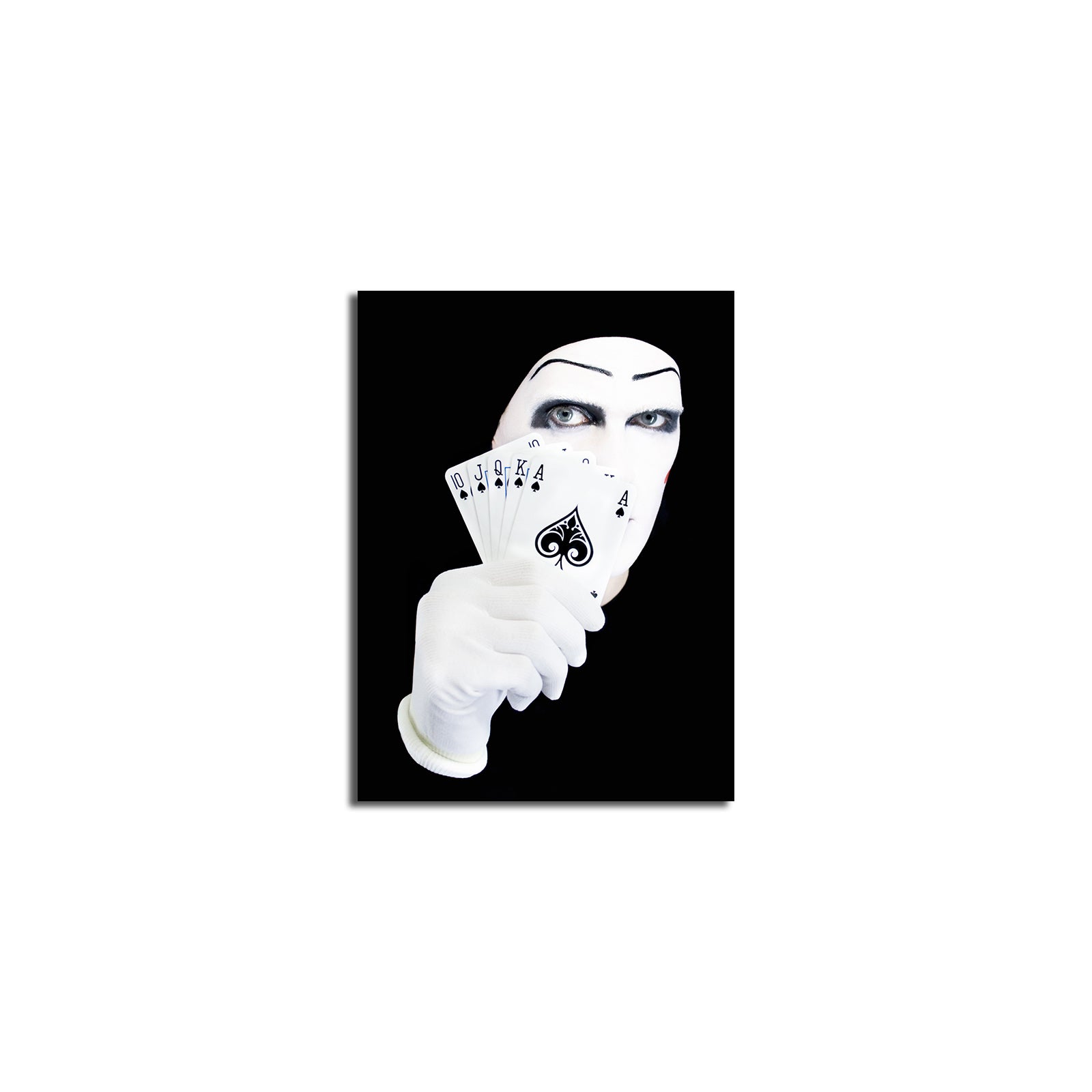 Tela Decorativa Multicolor 28x38cm - Moldura Madeira Premium