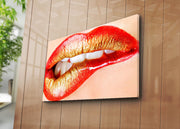 Tela Decorativa Multicolor Premium 45x70cm - Moldura Madeira