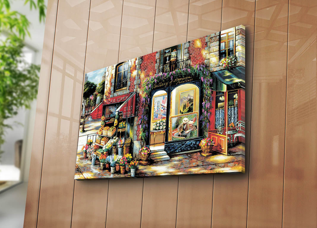 Tela Decorativa Multicolor Premium - Arte Moderna 45x70cm