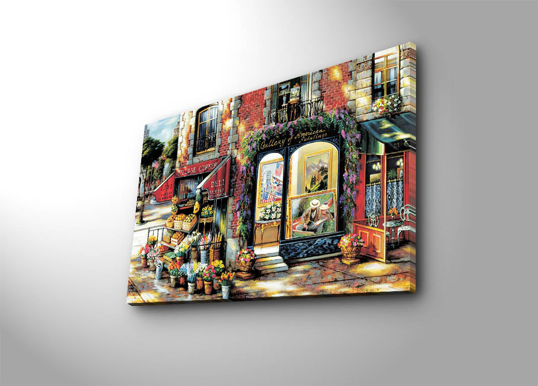 Tela Decorativa Multicolor Premium - Arte Moderna 45x70cm