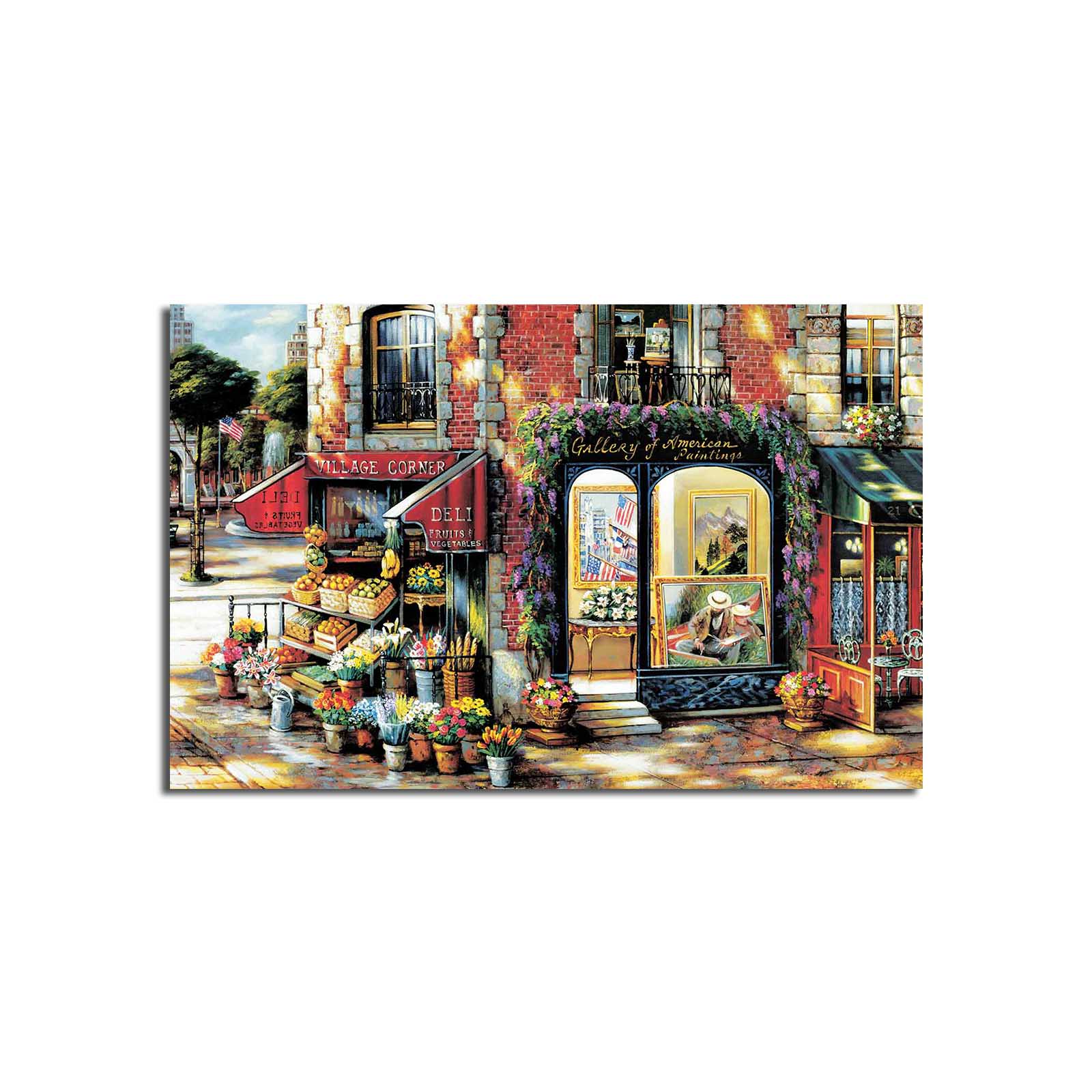 Tela Decorativa Multicolor Premium - Arte Moderna 45x70cm