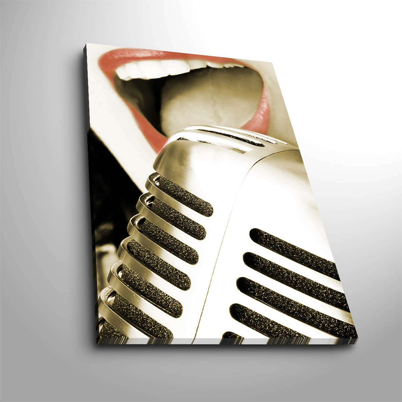 Tela Decorativa Multicolor 45x70cm - Canvas Premium com Moldura