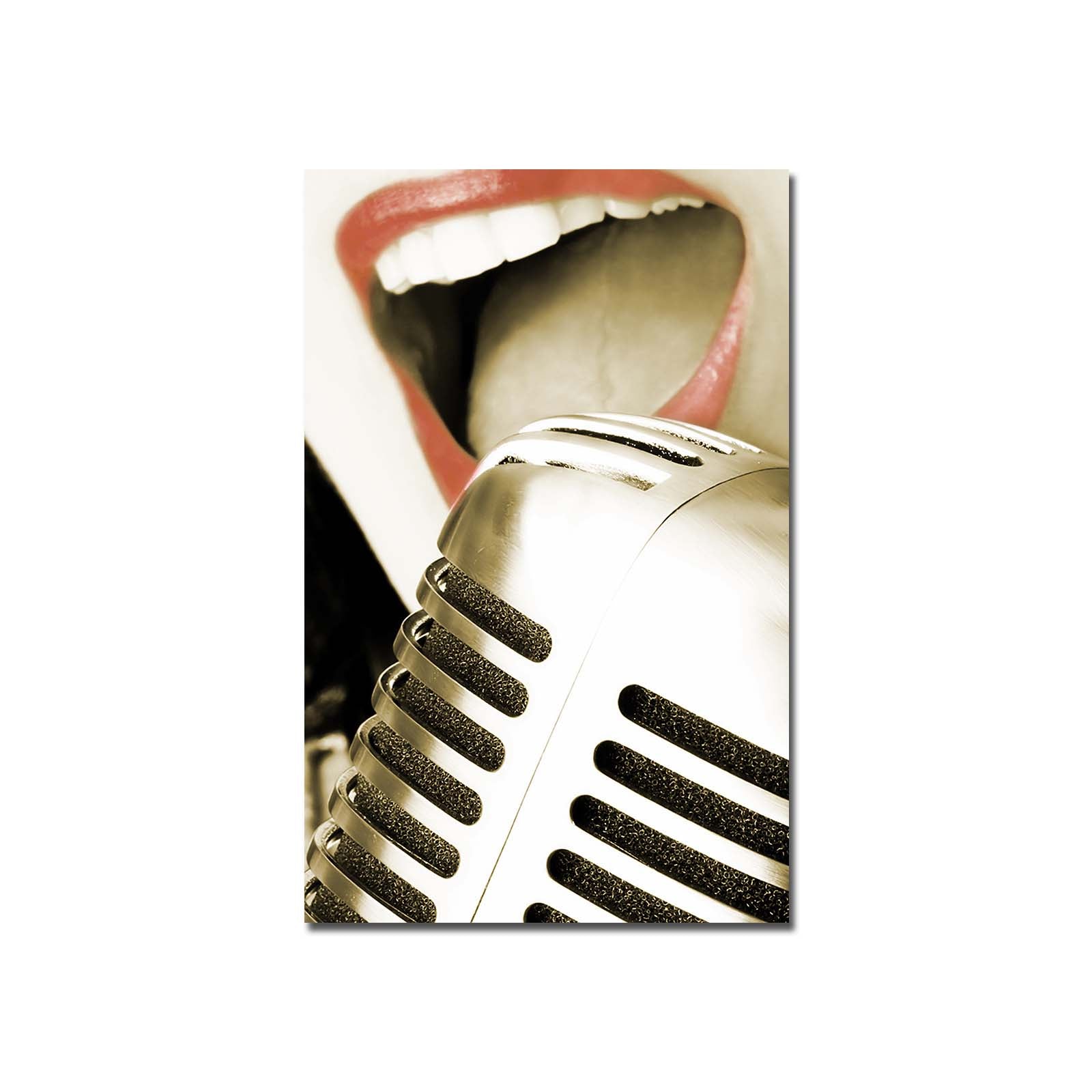 Tela Decorativa Multicolor 45x70cm - Canvas Premium com Moldura