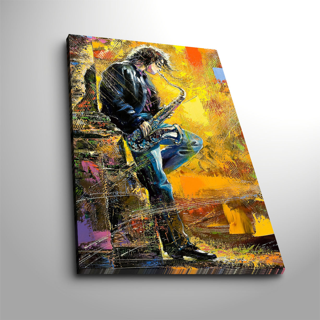 Tela Decorativa Multicolor Premium - Canvas Suede 45x70cm