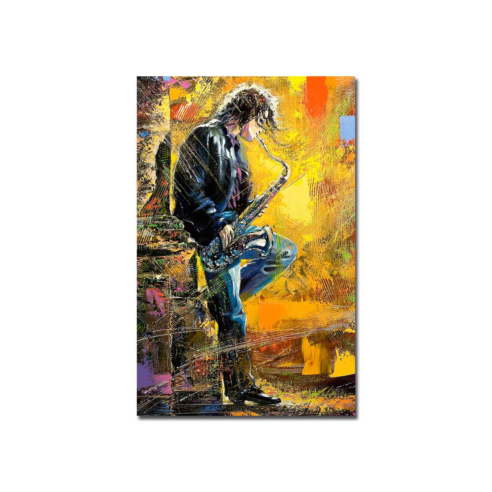 Tela Decorativa Multicolor Premium - Canvas Suede 45x70cm