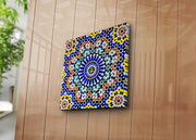 Tela Decorativa Multicolor Premium 45x45cm - Canvas Suede Luxo