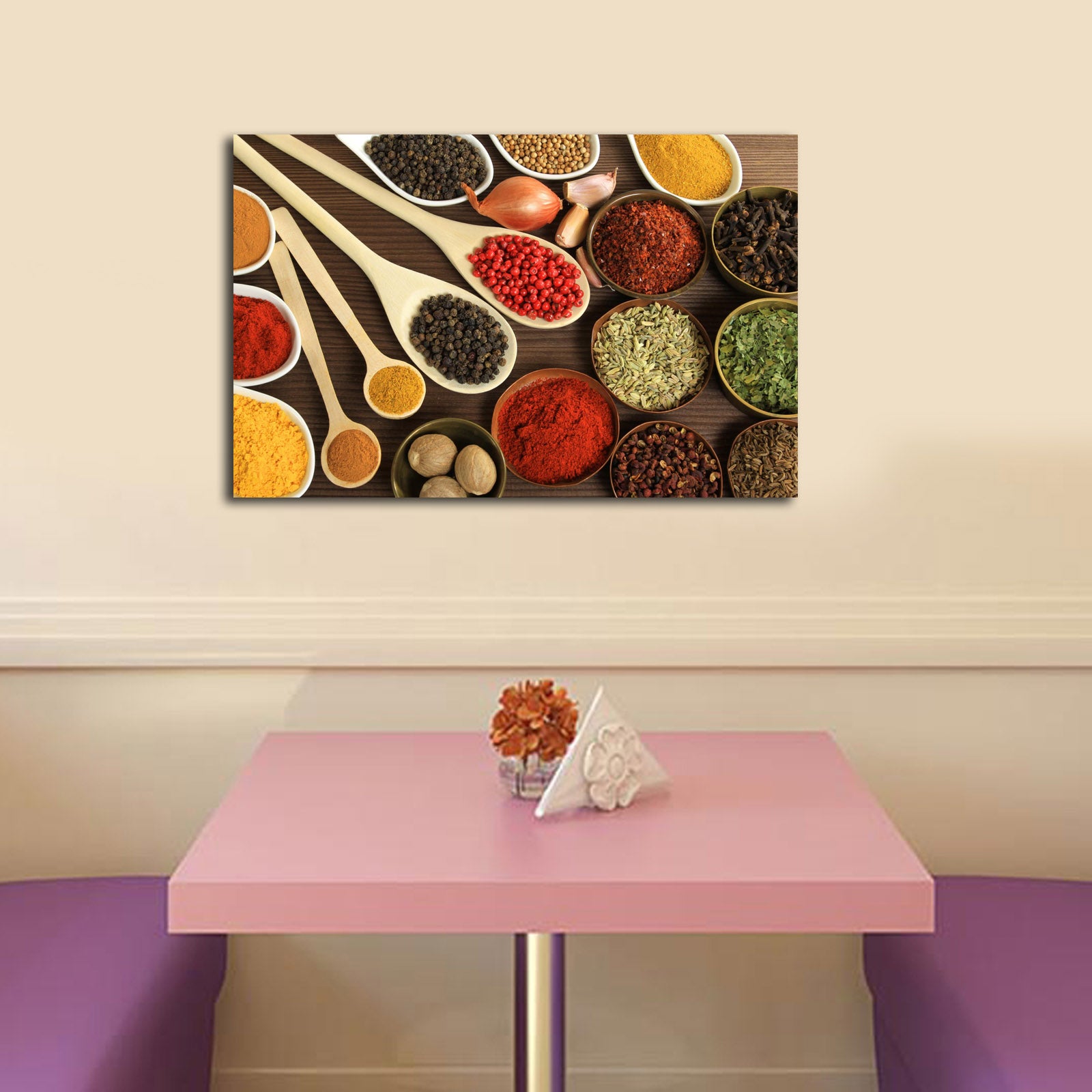 Quadro Decorativo Canvas Multicolor 45x70cm - Arte Premium