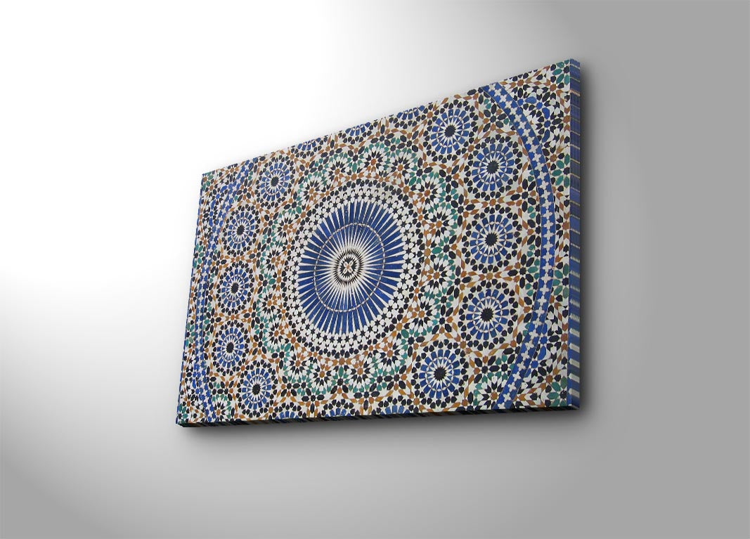 Tela Decorativa Multicolor Premium - Arte Moderna 45x70cm