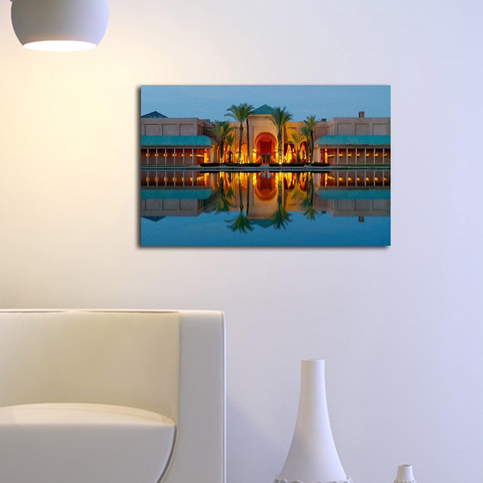 Tela Decorativa Premium Multicolor 45x70cm - Arte Contemporânea