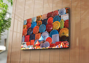 Tela Decorativa Multicolor Premium 45x70cm - Arte Moderna