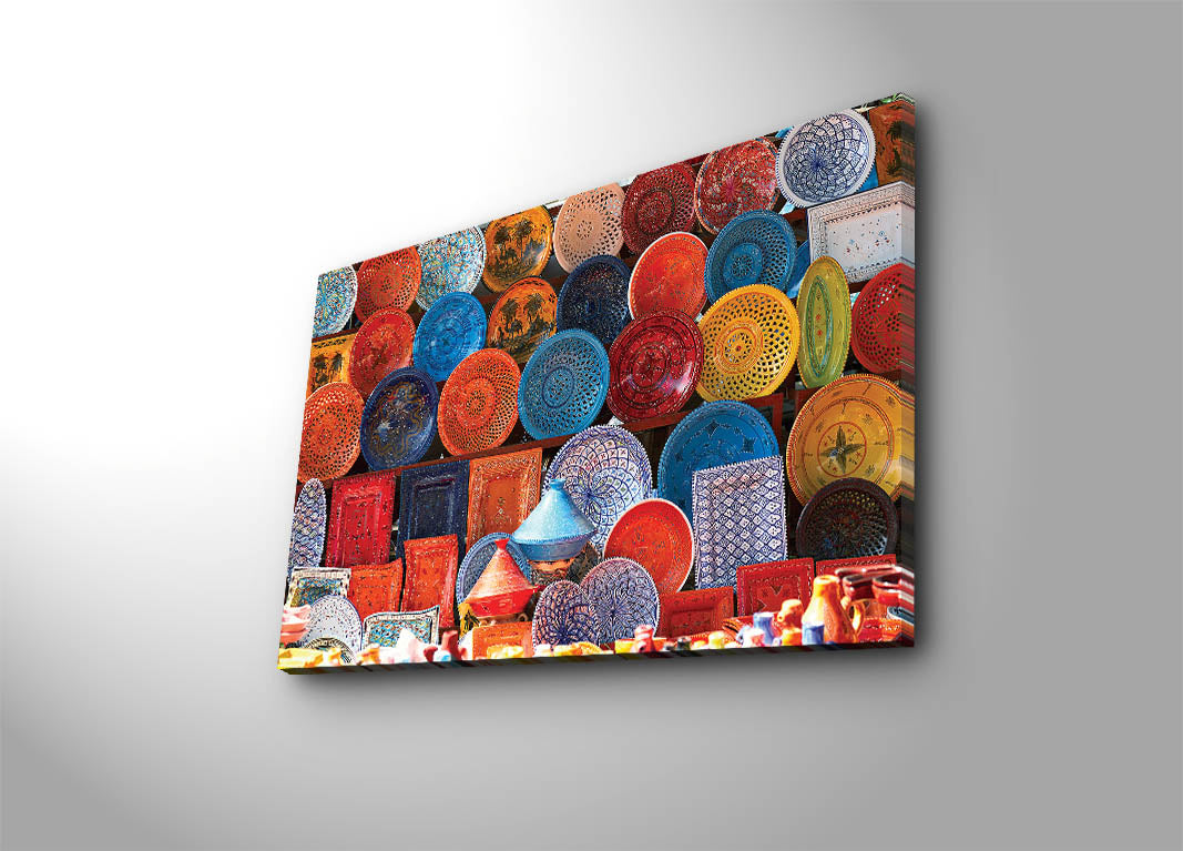 Tela Decorativa Multicolor Premium 45x70cm - Arte Moderna